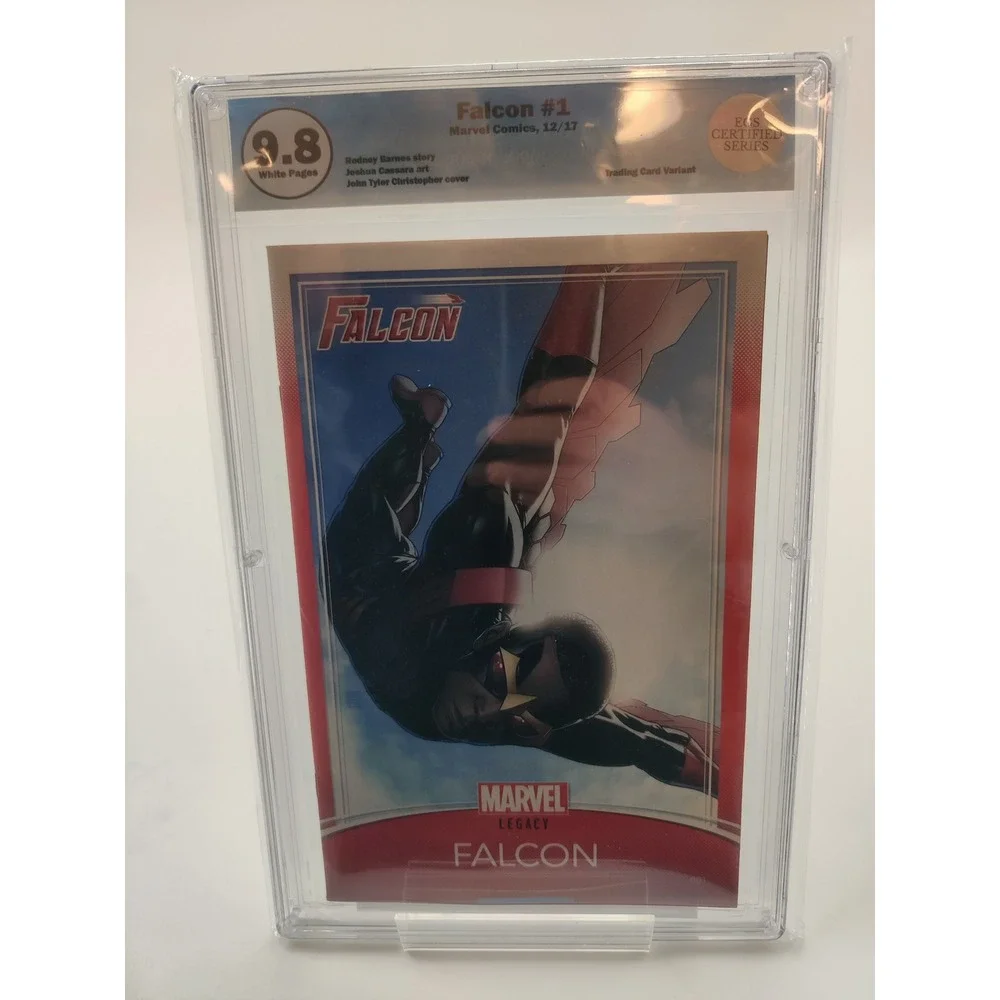 Falcon #1 Marvel Legacy EGS 9.8 Trading Card Variant John Tyler Christopher 2017